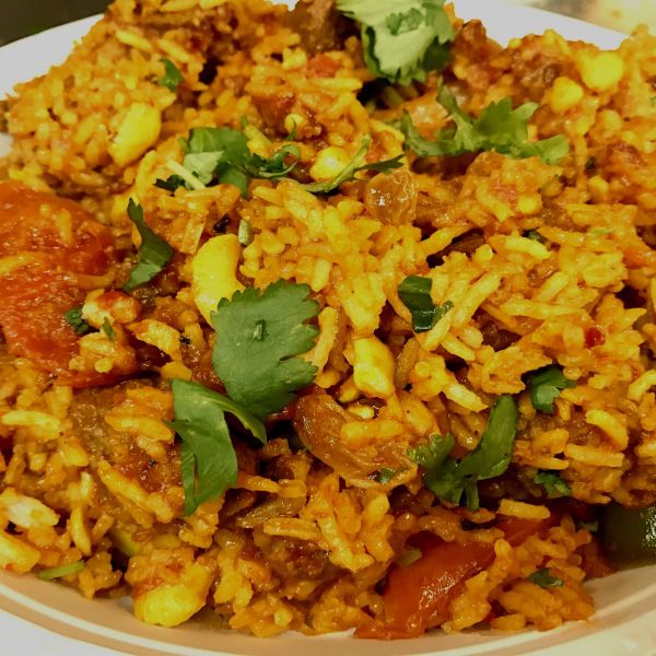 Lamb Biryani-Naan Cafe